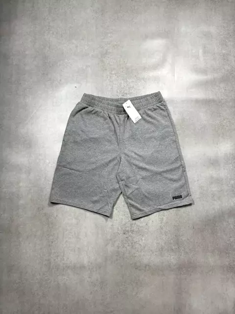 Bermuda Moletom Puma (Cinza)