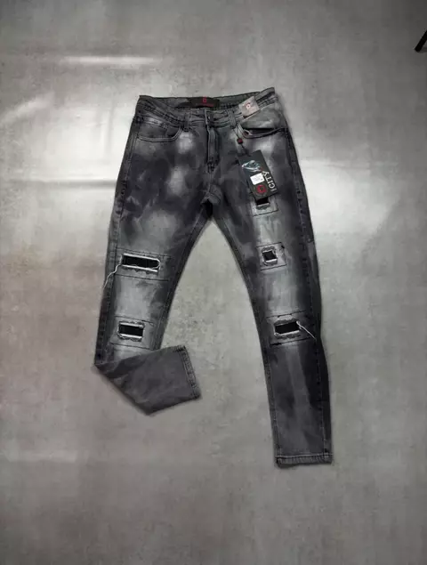Calça Jeans Jogador Cinza (2520135)