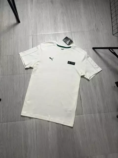 Camiseta Puma Mercedes Motorsport Branca