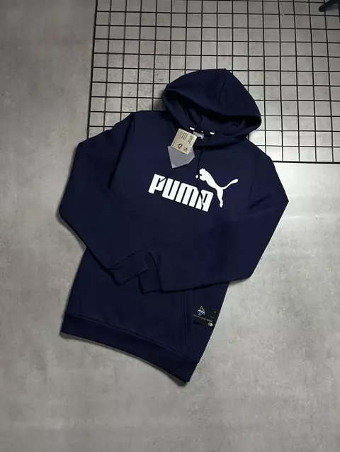 Moletom Puma Essencials (Azul marinho)
