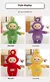 Kit Bonecos Teletubbies 4 Personagens Pelúcia - loja online