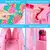 Mochila Escolar Popit Unicórnio Rosa Kit 3 Peças - loja online
