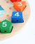 Brinquedo De Madeira Montessori Relógio Pinguim Aprendizagem