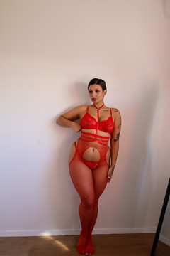 Panty portaligas shine - tienda online