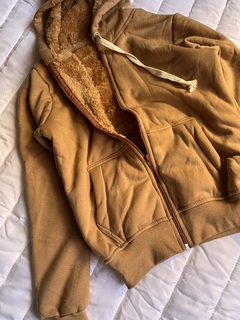 Campera forrada con piel - tienda online