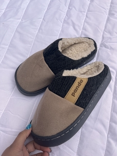 Pantuflas con corderito hombre Fresno - comprar online