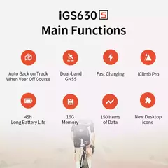CICLOCOMPUTADOR GPS IGPSPORT IGS630S - Ciclo Power Bike Shop
