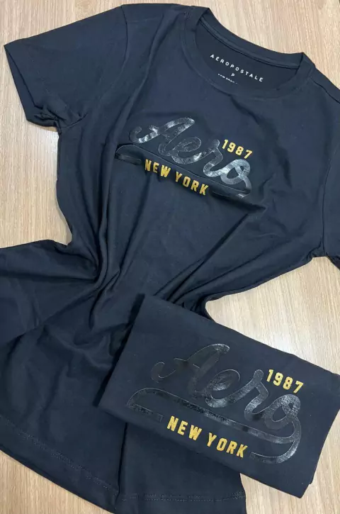 CAMISETA FEMININO 0160 NIGHT AEROPOSTALE