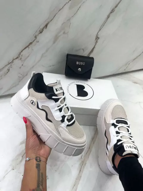 TENIS BUENO 9077 PRETO BUBU