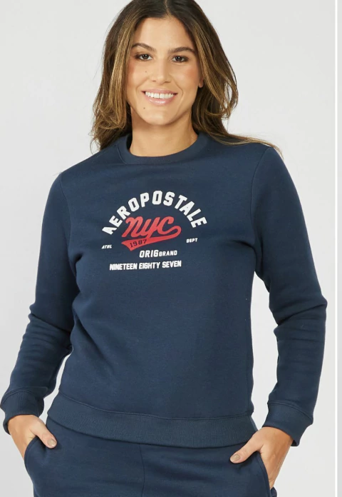 MOLETOM CARECA 0820 AEROPOSTALE