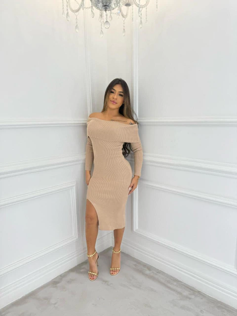 VESTIDO NATHY 0812 TRICOT BLESSMIH