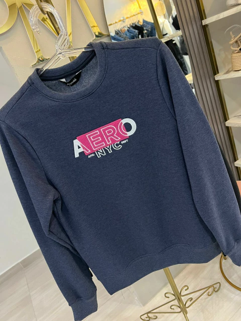 MOLETOM CARECA FEMININO 0810 AEROPOSTALE