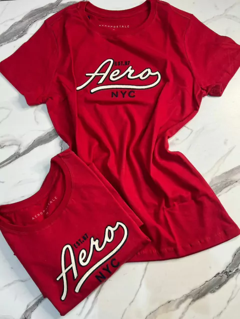 CAMISETA BORDADA 1150 AEROPOSTALE