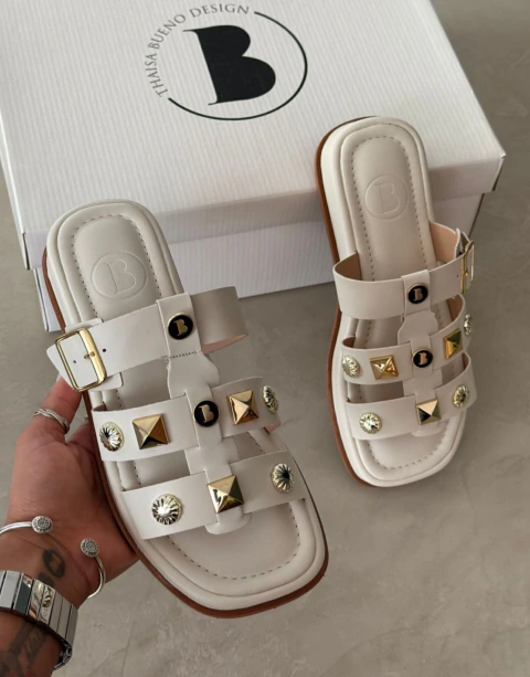 PAPETE MIX METAIS 8004 OFF WHITE BUBU