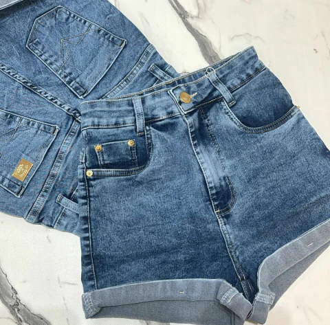 SHORT JEANS COM ELASTANO 5645 23GRAUS