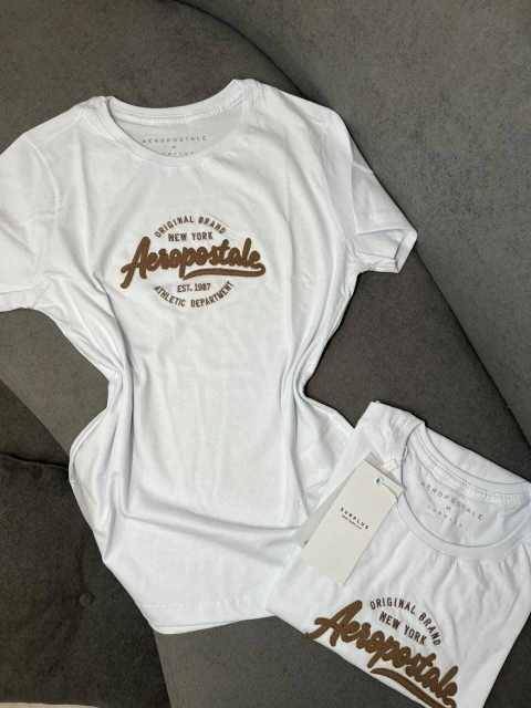 CAMISETA BRANCA 0114 SURPLUS AEROPOSTALE