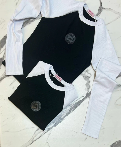 BLUSA CROPPED MANGA LONGA 4518 MARYLAND