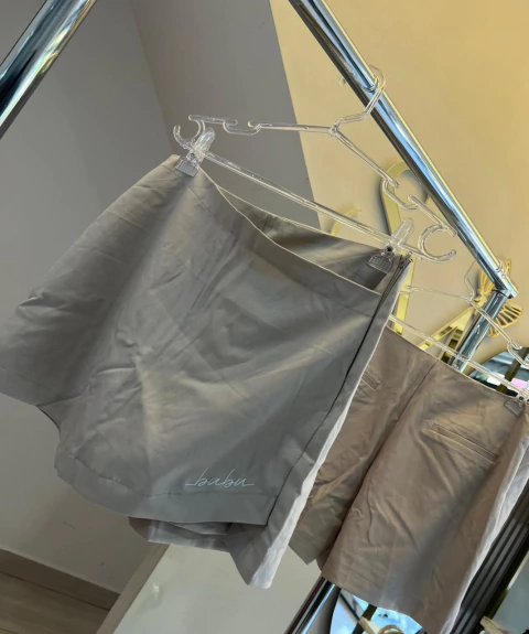 SHORT SAIA ALFAIATARIA 004460 BEGE BUBU