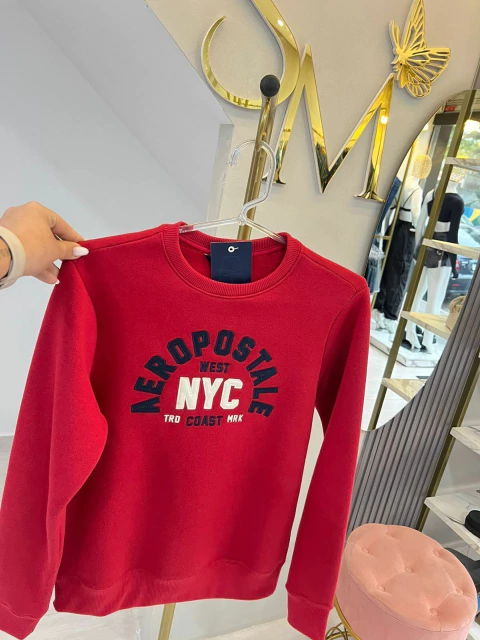 MOLETOM CARECA FEMININO 0808 AEROPOSTALE