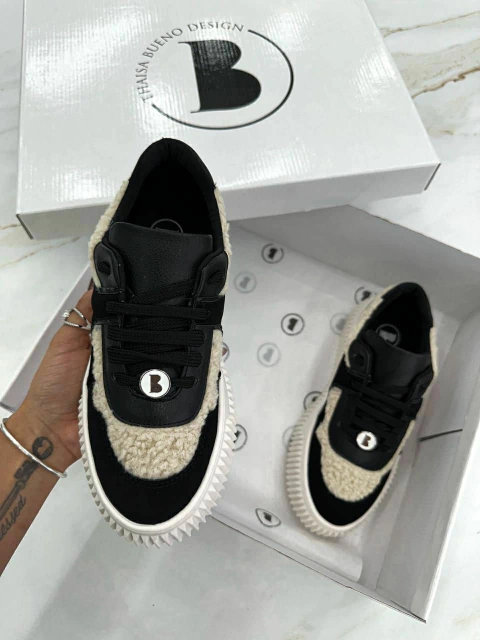 TENIS TEDDY BLACK 1558 BUBU
