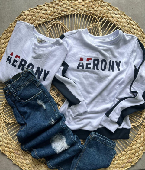 MOLETOM CARECA 0818 AEROPOSTALE