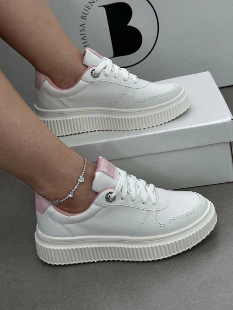 TENIS ILHOS 2 COLLORS 608 ROSA BUBU