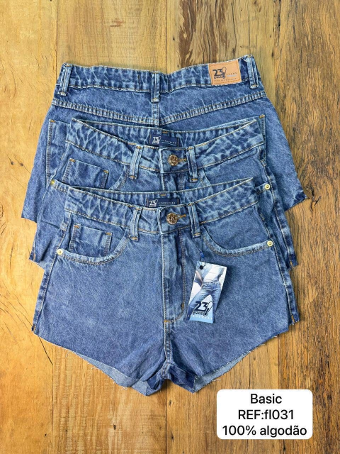 SHORT JEANS REF. FL031 23GRAUS