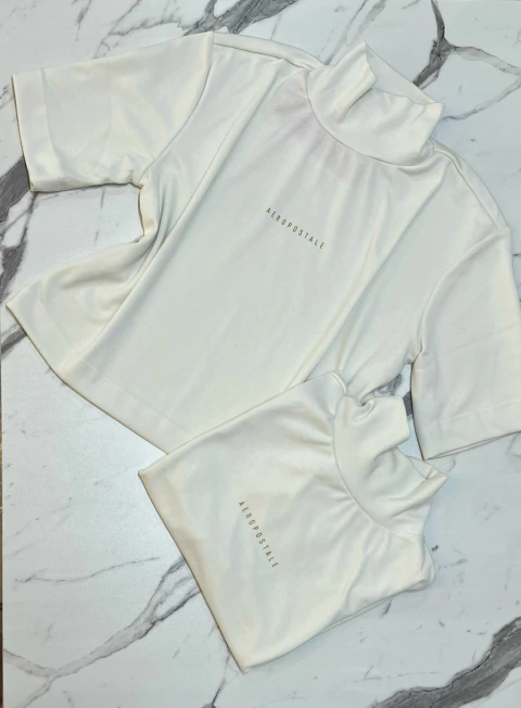 CAMISETA FEMININO SUEDINE 1111 AEROPOSTALE