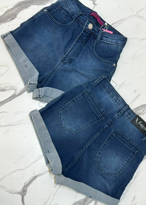 SHORT COM ELASTANO 732/23 PIMENTA ORIGINAL