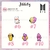 Pin BTS | BT21 | Acessório p/Crocs | PVC na internet