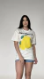 TSHIRT OVERSIZED LIMONCELLO - umaroupinhaso