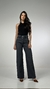 CALÇA JEANS WIDE LEG GRAFITE na internet