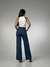 CALÇA JEANS WIDE LEG LAV/ESCURA - loja online