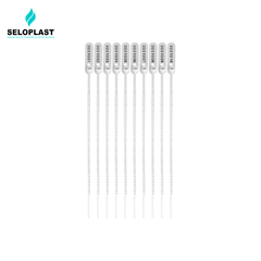 1000 Lacres de Segurança 23cm (SLIM) - Tipo Escadinha c/ Dupla Trava - SELOPLAST® | Fabrica de Lacres de Segurança | Lacre de Segurança Numerado | Lacre de Seguranca | Comprar Lacres Plástico | Onde Comprar Lacre de Seguranca | Lacre Numerado | Lacre para Malote 