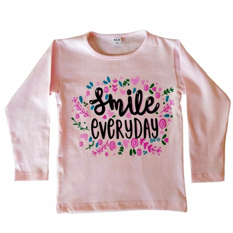 Remera ML Smile T8 Y T10