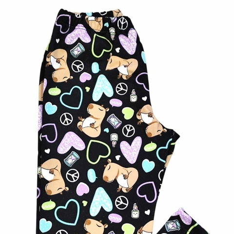 Calza Retro Frizado Capybara T6 - comprar online