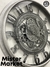 reloj pared 50cm marron en internet