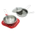 Set De Cocina Tiny 6 Piezas Acero Infantil Cocina Nena Sb Plata en internet