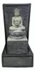 Fuente De Agua Gigante Buda Sentado 100cm Cascada Pared