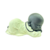 Figura rativa Chica Niño Buda Dormido 6cm Zen blanco - comprar online