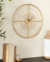 Reloj De Pared Redondo De Metal Moderno 50cm Deco Mk - mister market