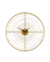 Reloj De Pared Redondo De Metal Moderno 50cm Deco Mk - comprar online