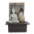 Fuente De Agua Mediana 25cm Buda Meditacion Esfera Luz Tm
