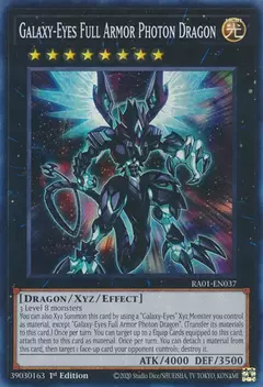 Galaxy-Eyes Full Armor Photon Dragon - Super Rare