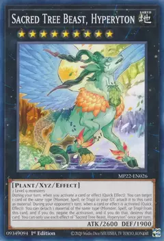 Sacred Tree Beast, Hyperiton - Comun