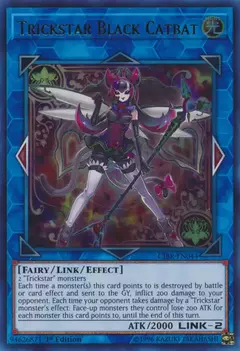 Trickstar Black Catbat - Ultra Rare