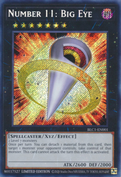 Number 11: Big Eye - Secret Rare - RA04