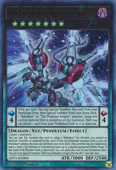 Odd-Eyes Rebellion Dragon Overlord- Ultra Rare - GFTP2