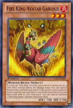 Fire King Avatar Garunix - Comun - SR14