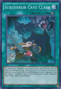 Subterror Cave Clash - Super Rare